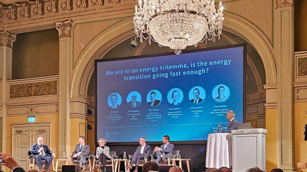 The International Energy Forum Summit scene
